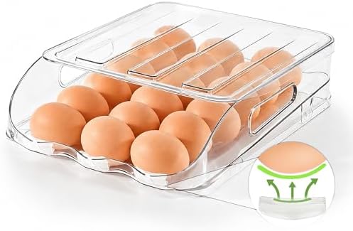 SMRCAD 18-Egg Holder for Fridge by SMRCAD