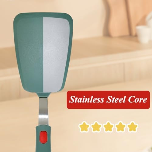 Silicone Spatula Turner, Pancake Spatulas - Image 5
