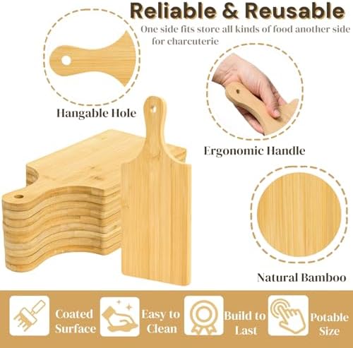12 Pack Bamboo Cutting Board - Image 3