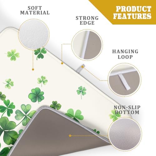 Happy St. Patrick's Day Dish Drying Mat - Image 4