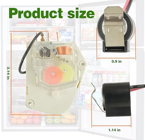 Upgraded 2198202 Cold Control Thermostat W10822278 Defrost Timer - Image 5