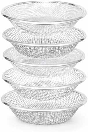 11.8 Inch Soil Sieve Set, 5 Pack Garden Sifting Screens by Unknown