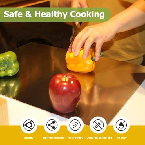 Stainless Steel Cutting Board for Kitchen, Extra Large Cutting Board Non Toxic - Image 4