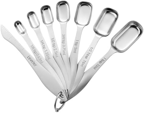 Spring Chef Nesting Stainless Steel Measuring Spoons Set of 13 - Image 7