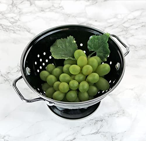Calypso Basics by Reston Lloyd Powder Coated Enameled Colander, 1 Quart - Image 5