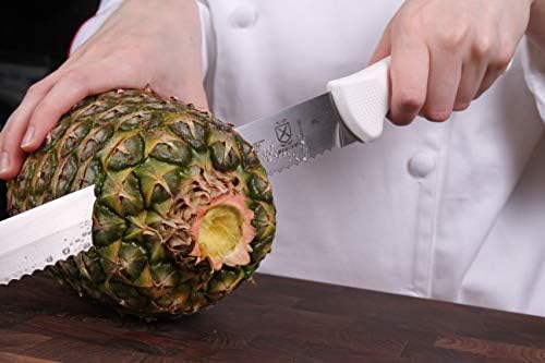 Mercer Culinary Ultimate White, 11 Inch Slicer Wavy Edge - Image 4