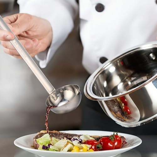 Meekoo 1 Pieces Stainless Steel Ladles - Image 2