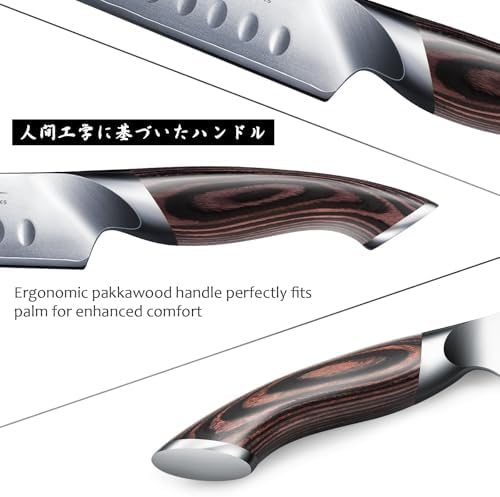 HOSHANHO Carving Knife 12 Inch, Razor Sharp Japanese Brisket Slicing Knife - Image 4