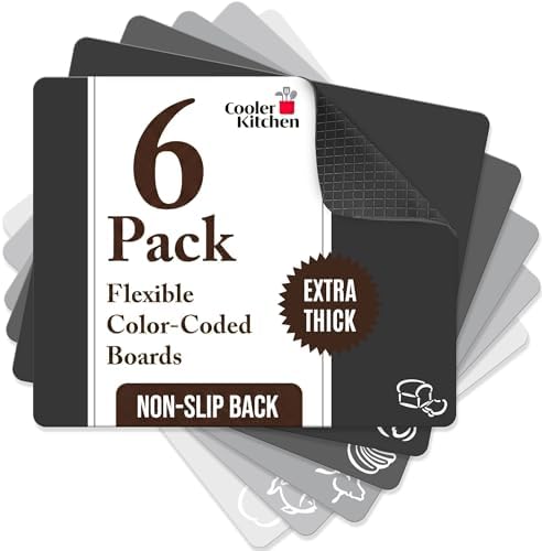Flexible Plastic Cutting Board Mats by CoolerKitchen