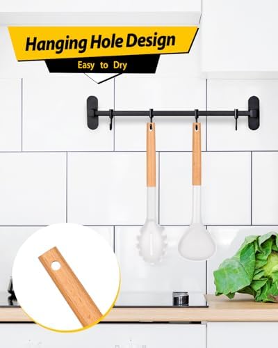 BUNDLEPRO Silicone Soup Ladle and Pasta Spoon Set - Image 6