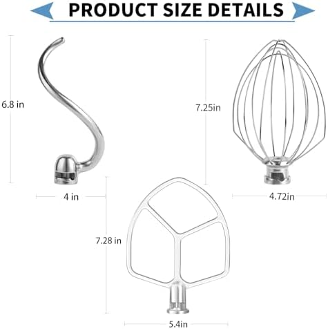 Stainless 3 Piece kit Attachments - Image 2