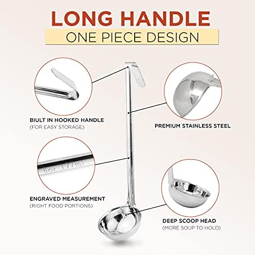 Fit Meal Prep Stainless Steel Soup Ladle - Image 3