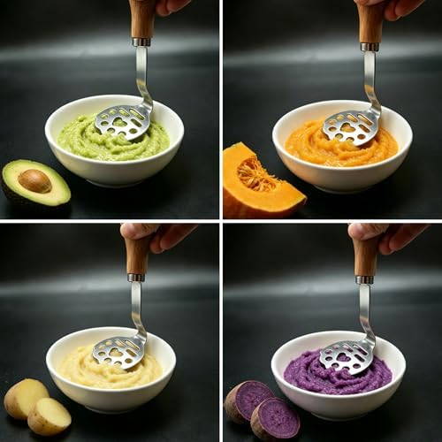 2pcs Mini Potato Masher, Stainless Steel - Image 7