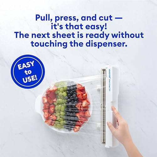 Stretch-Tite Wrap'n Snap 7500 Dispenser, Easy Refill and Cutter - Image 2
