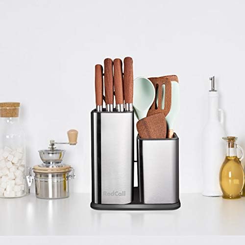 RedCall Kitchen Knife Holder, Stainless Steel Universal Knife Block Without - Image 6