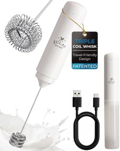 Zulay Kitchen Rechargeable Milk Frother Handheld by ZulayKitchen