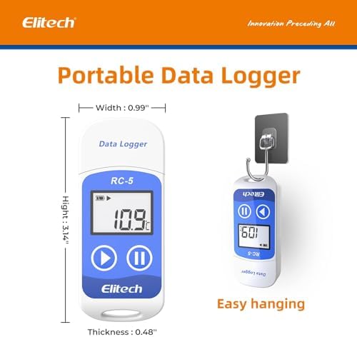 Elitech RC-5 USB Temperature Data Logger Recorder 32000 Points High Accuracy - Image 4