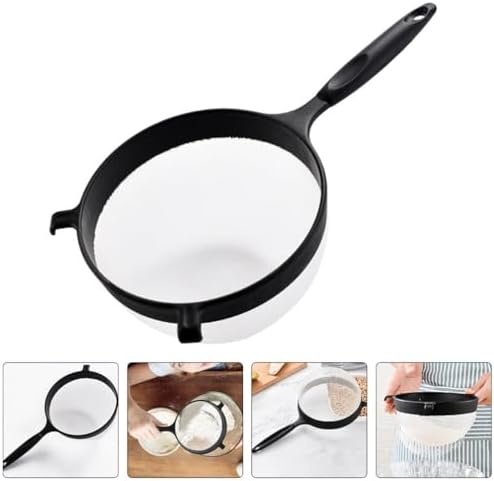Alipis Plastic Flour Sieve, Flour Sifter, Sugar Powder Spreader, Mesh Strainer - Image 2
