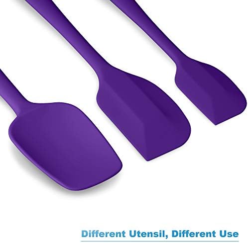 3-Piece Silicone Spatula Set, 600°F Heat Resistant - Image 6