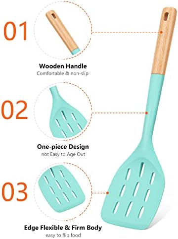 Badiano Silicone Spatula, Non Stick Turner - Image 3