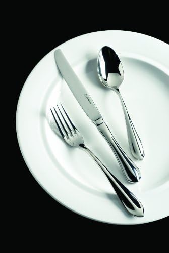 Fortessa Forge 18/10 Stainless Steel Flatware 20 Piece Place Setting, Service - Image 4