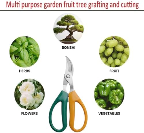 Garden Scissors Stainless Steel Garden Bonsai Pruning Shears - Image 4