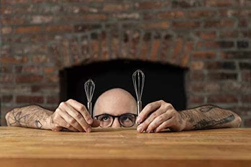 Babish 2-Piece Tiny Whisk Set – 5” & 7” Stainless Steel Mini Whisks - Image 4