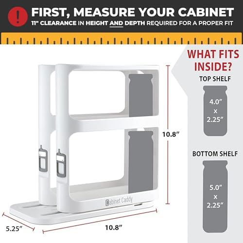 Cabinet Caddy Spice Rack Organizer - Image 2