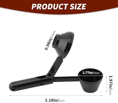 2pcs Coffee Scoop & Funnel for Reusable K Cup Refillable Coffee Pods Coffees - Image 2
