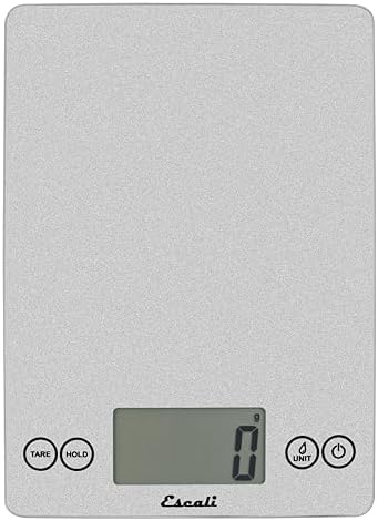 Escali Arti Glass Food Scale Digital Countertop Kitchen, Baking and Cooking by Unknown