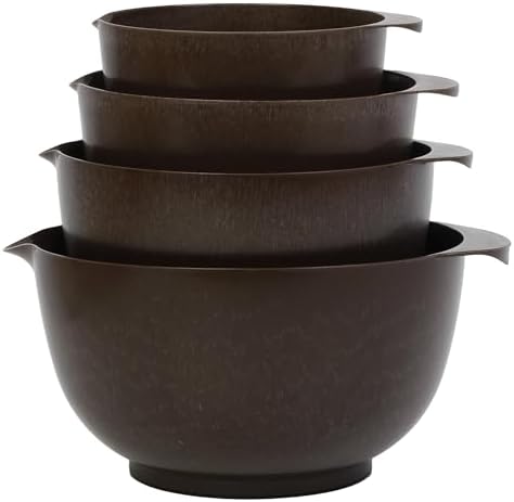 BoxedHome 4.5 Quart Large Plastic Mixing Bowls, Microwave Safe Mixing Bowl Set by BoxedHomeProducts
