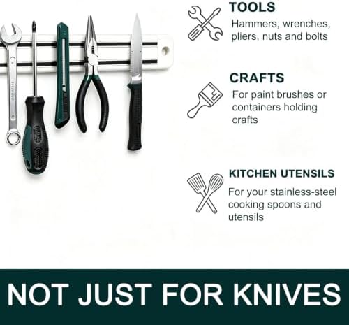 Magnetic Knife Strips Holder for Wall/Refrigerator, Magnetic tool holder - Image 5