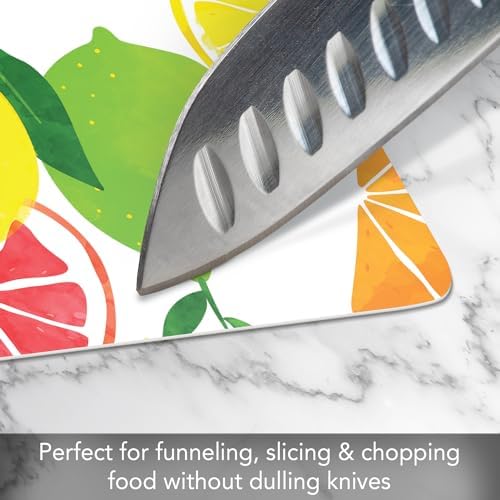 Cut N' Funnel Fruity Summer Designer Flexible Cutting Board Mat - Image 6
