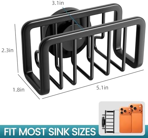 TAILI Rustproof Sponge Holder for Kitchen Sink - Image 3