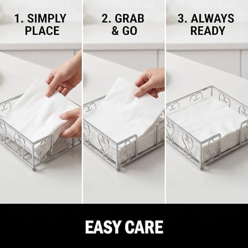 Flat Napkin Holder for Table - Image 7