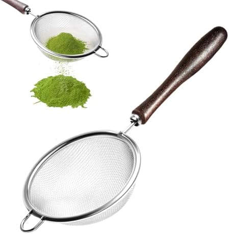 Matcha Sifter - Precision 30-Mesh Stainless Steel Fine Powder Strainer by Unknown
