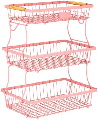 3 Tier Fruit Basket for Kitchen Counter by Unknown