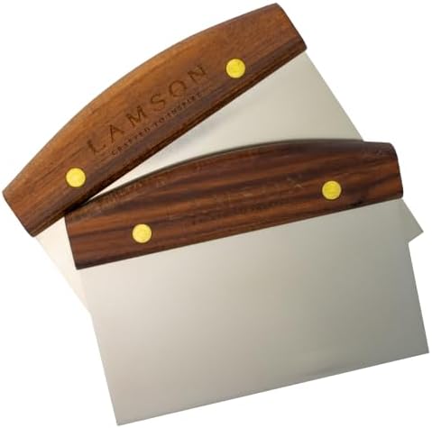 Lamson Bench Scraper, Deep Blade Dough and Griddle Cutter, 4 x 6 In - Image 3