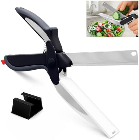 2 in 1 Kitchen Scissors for Food by LIBERHAUS