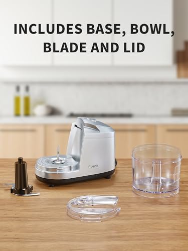 Reemix 1.5-Cup Electric Food Chopper, 100W Mini Food Processor Meat Grinder - Image 5