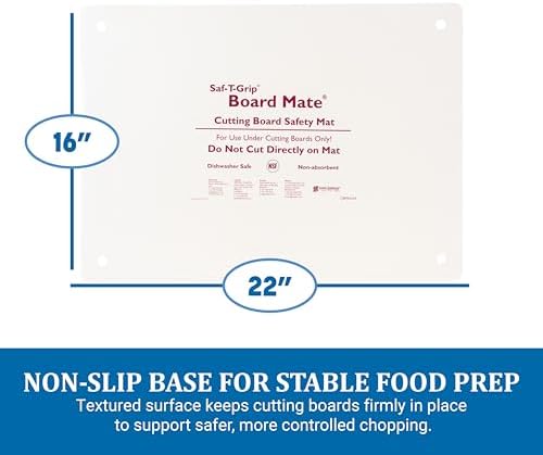 San Jamar CBM1622 Saf-T-Grip Board-Mate Nonslip Cutting Board Mat - Image 3