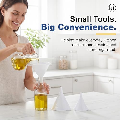 Plastic Funnels for Automotive Use/Funnels for Kitchen Use Filling Bottles and - Image 7