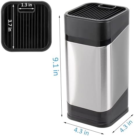 RedCall Kitchen Knife Holder, Stainless Steel Universal Knife Block - Image 6