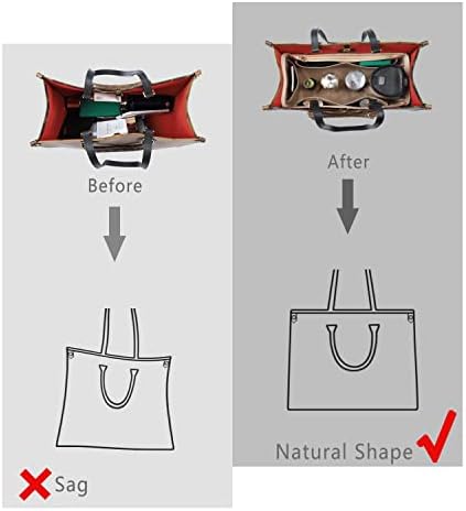 ZTUJO Purse Organizer Insert For Handbags, Silky Touching Bag Organizer Insert - Image 6