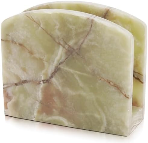 Radicaln Marble Napkin Holder for Table 6.5" Paper Napkin Dispenser Stand by RADICALn