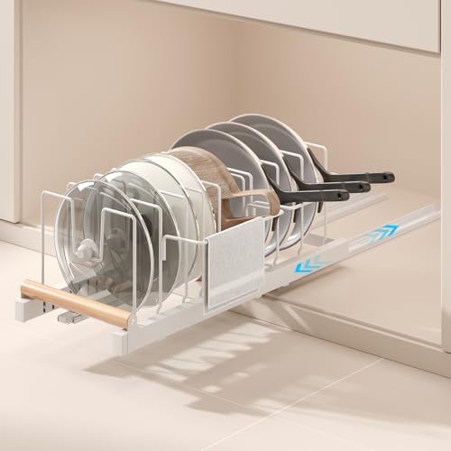 Magheo Pull Out Pots and Pans Organizer Under Cabinet by MAGHEO