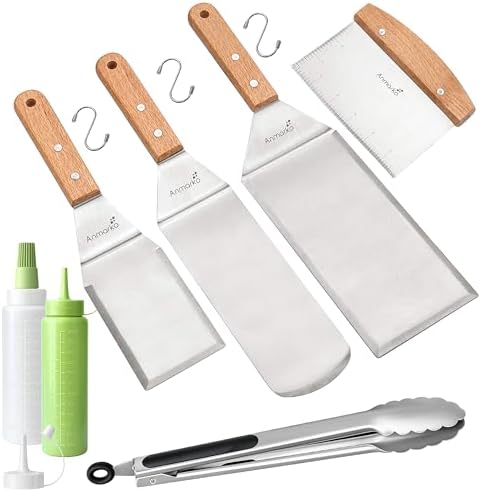 Metal Spatula Set by Anmarko