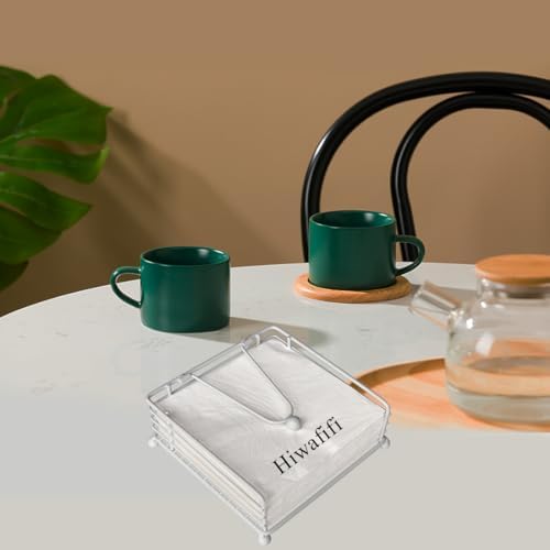 hiwafifi Napkin Holder for Table, Flat Napkin Dispenser - Image 5