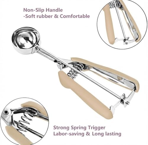 #60 Cookie Scoop, 1 Tbsp/ 15 ml / 0.5 oz Cookie Scoops - Image 3