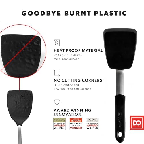 DI ORO Chef Series Silicone Spatula - Image 4